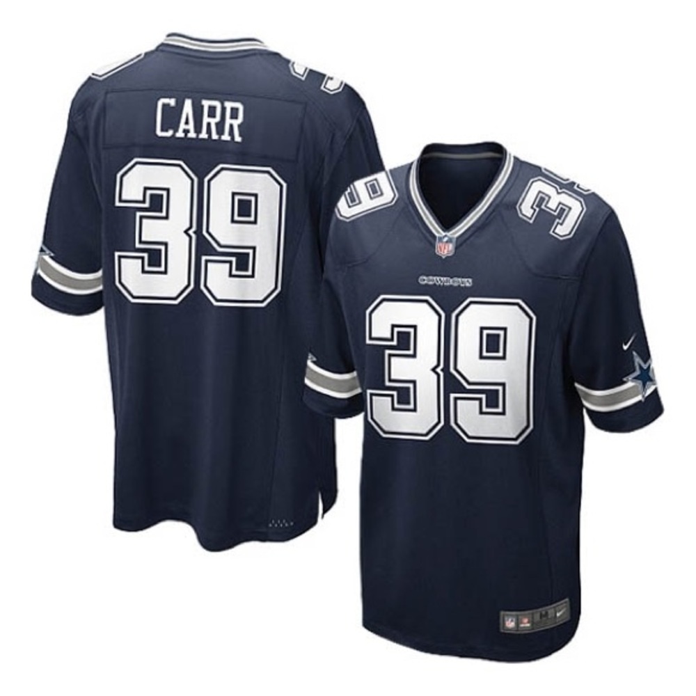 NFL Navy and White Dallas Cowboys Jersey with Tag